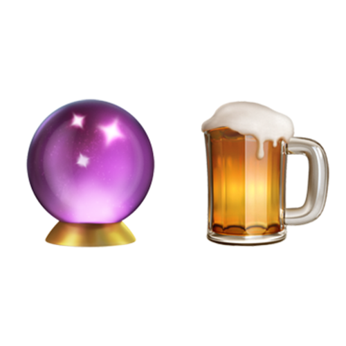 🔮🍺 Emoji Domain iOS rendering
